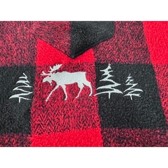 "EARTH RAGZ" Vintage, Thick ,Over Coat/Sweatshirt,Moose Embroidered, Rustic,Warm - Picture 6 of 11